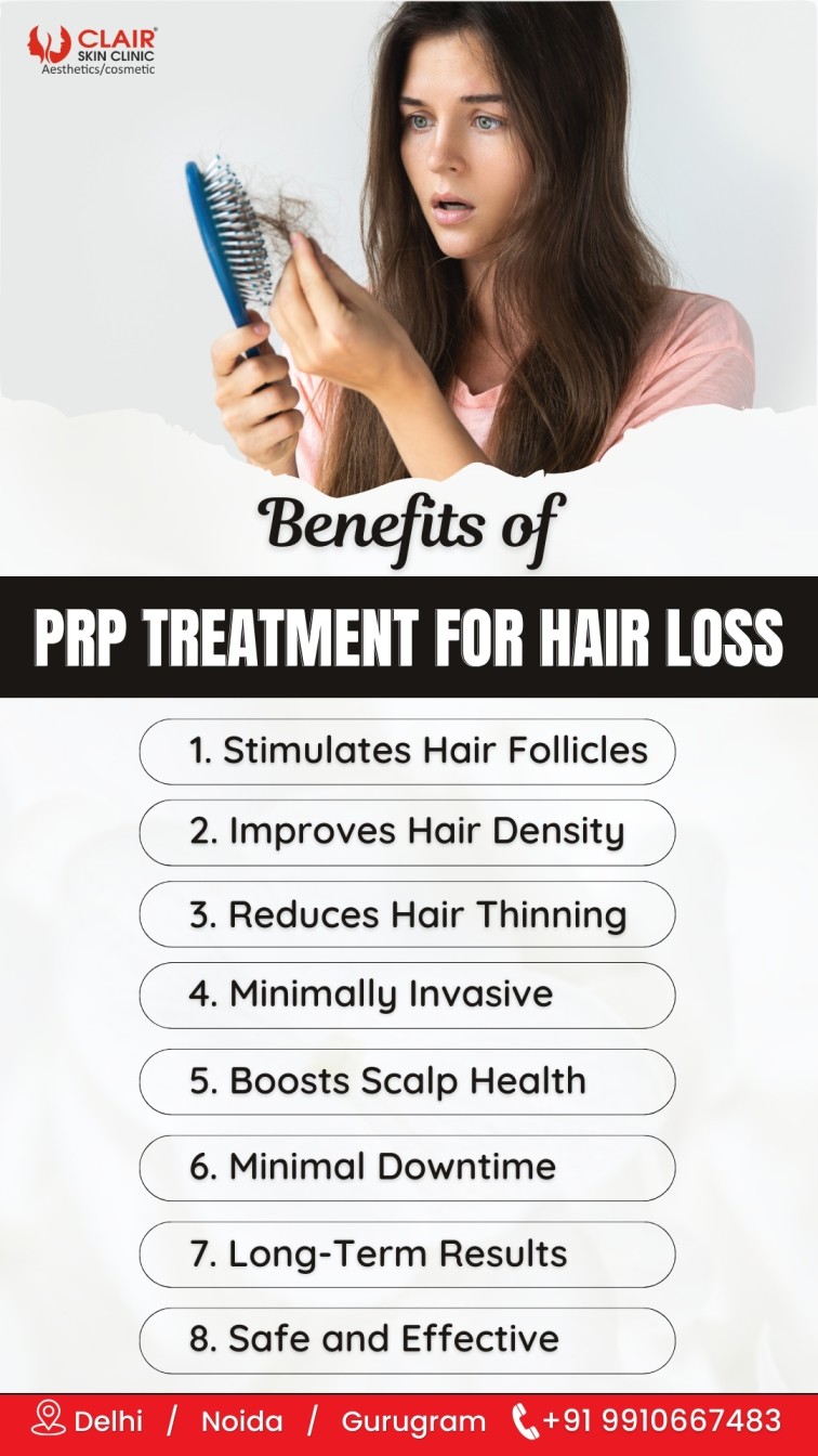 Benefits Of PRP Treatment For Hair Loss