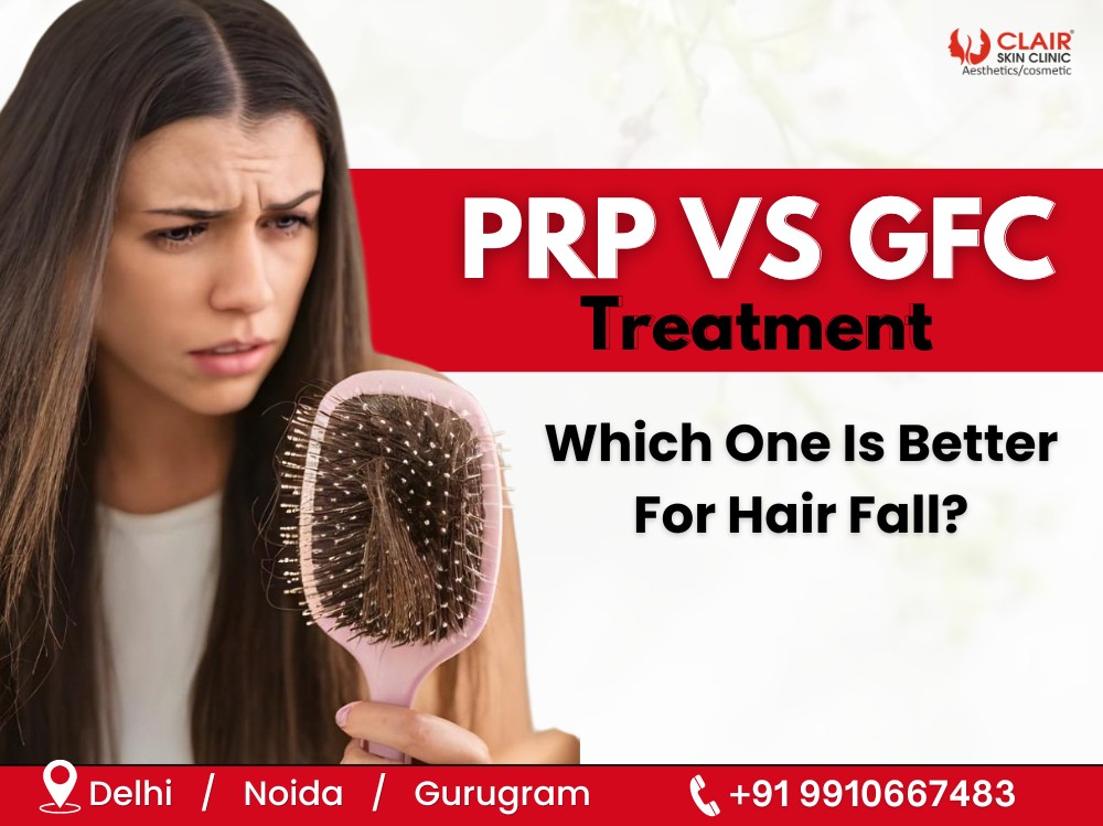 PRP vs GFC Treatment Which One Is Better For Hair Fall