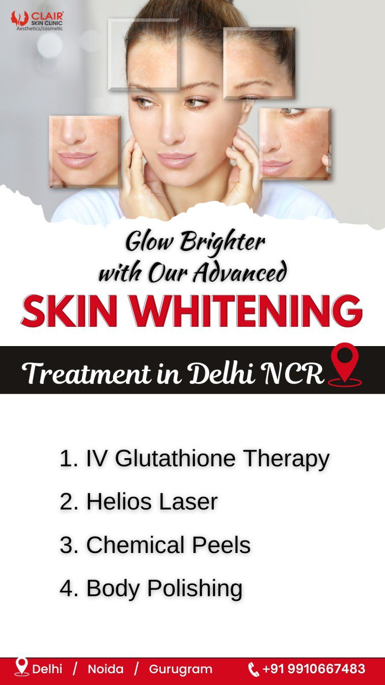 glow brighter with our advanced skin whitening treatment