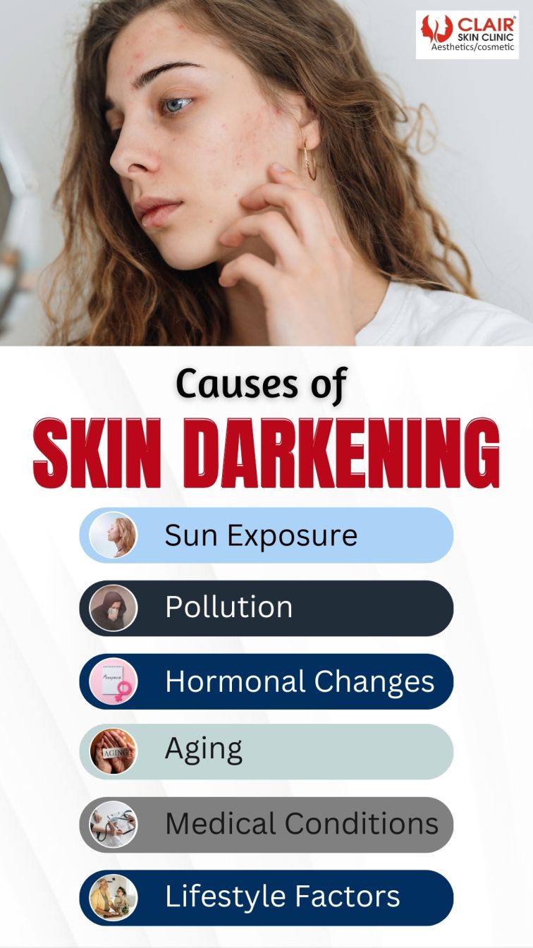 Causes of Skin Darkening