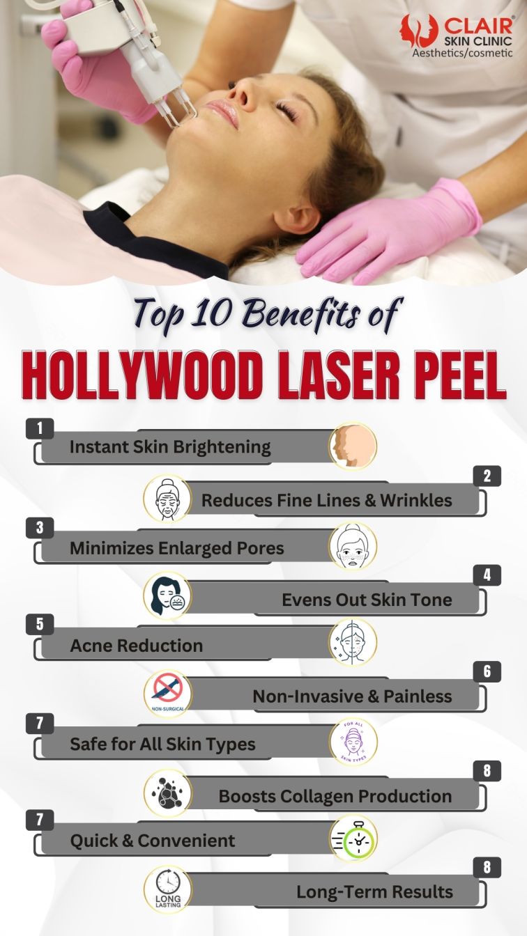 Top 10 Benefits of Hollywood Laser Peel